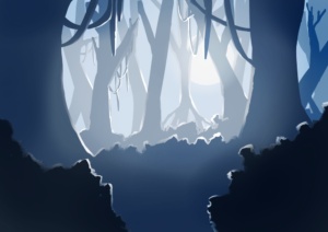 "I_FORESTBLUE" - Oksana
